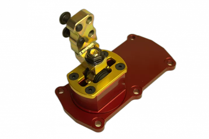 Qwik Stik Shifter, TKO500/600 1" Left- 0.500" Fwd Rr Socket Ideal for 70-81 Cam/Firebird